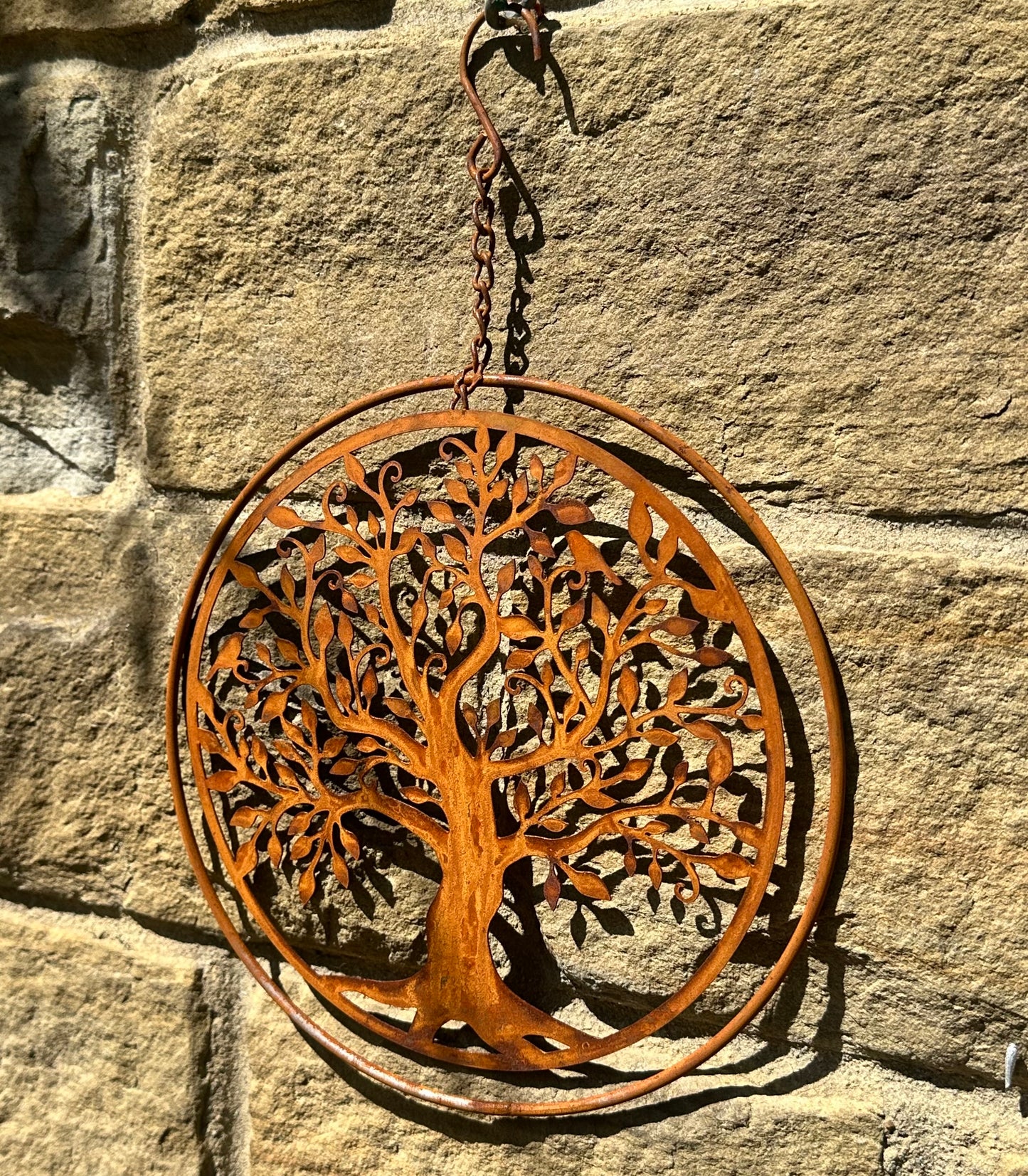 Rustic Tree of Life Garden Decoration