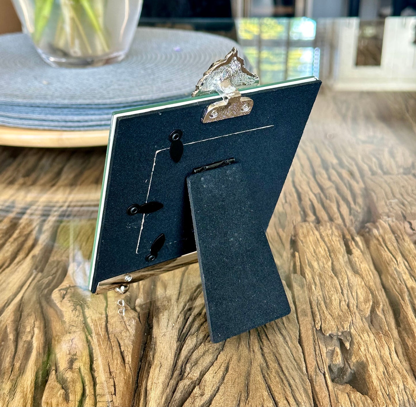 Silver Horse Photo Frame