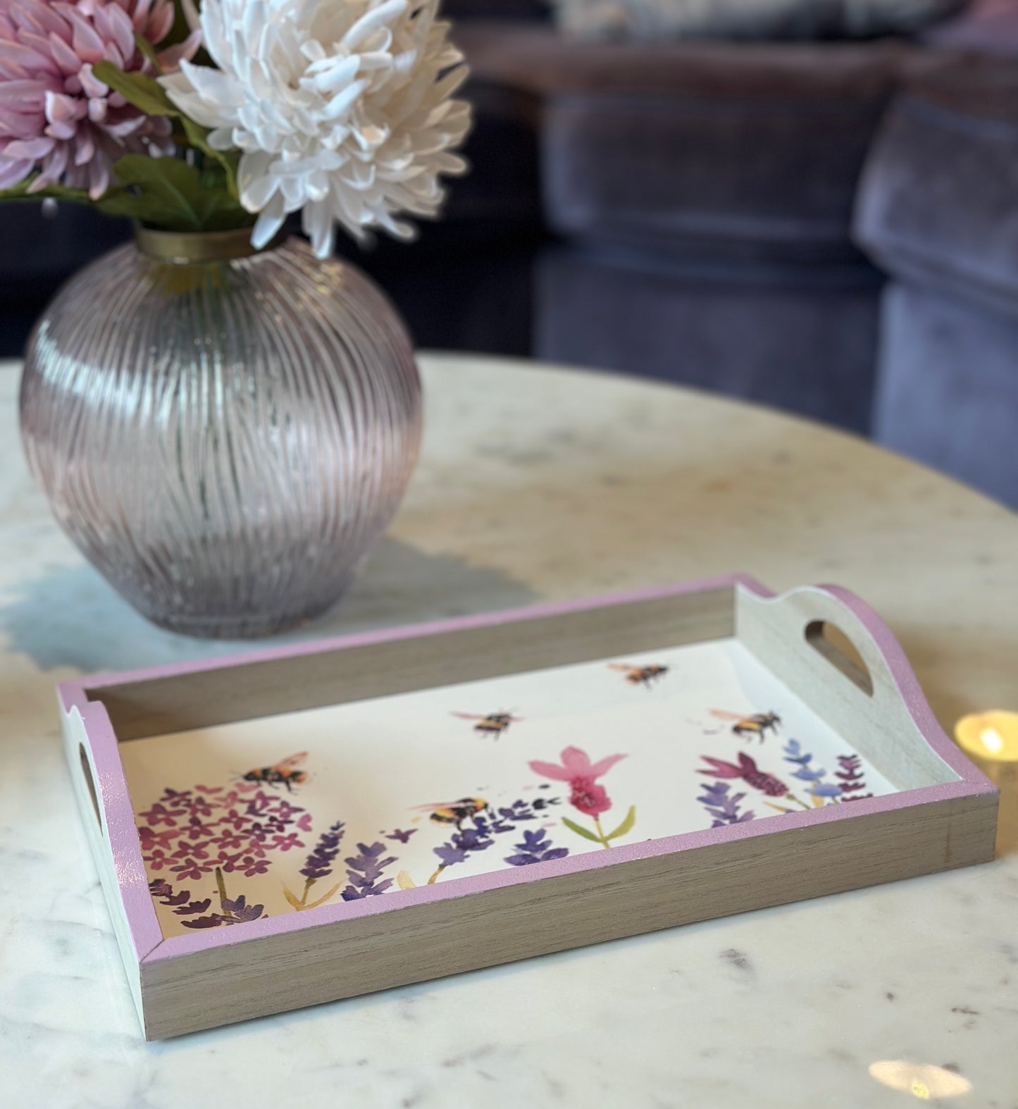 Lavender & Bee Tray