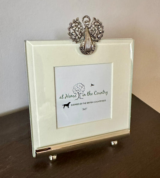 Silver Angel Photo Frame
