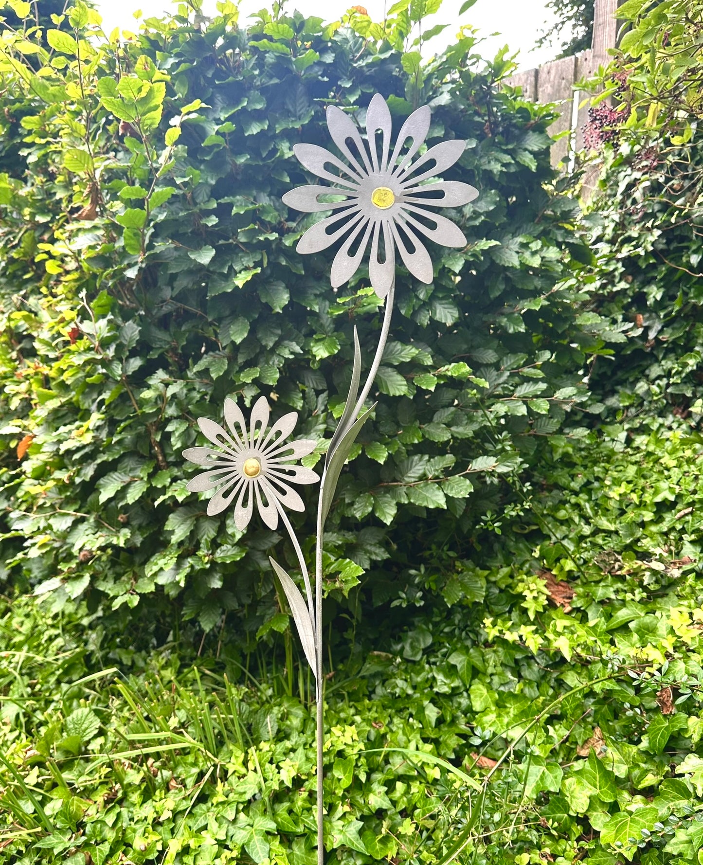 silver garden take semi close up image