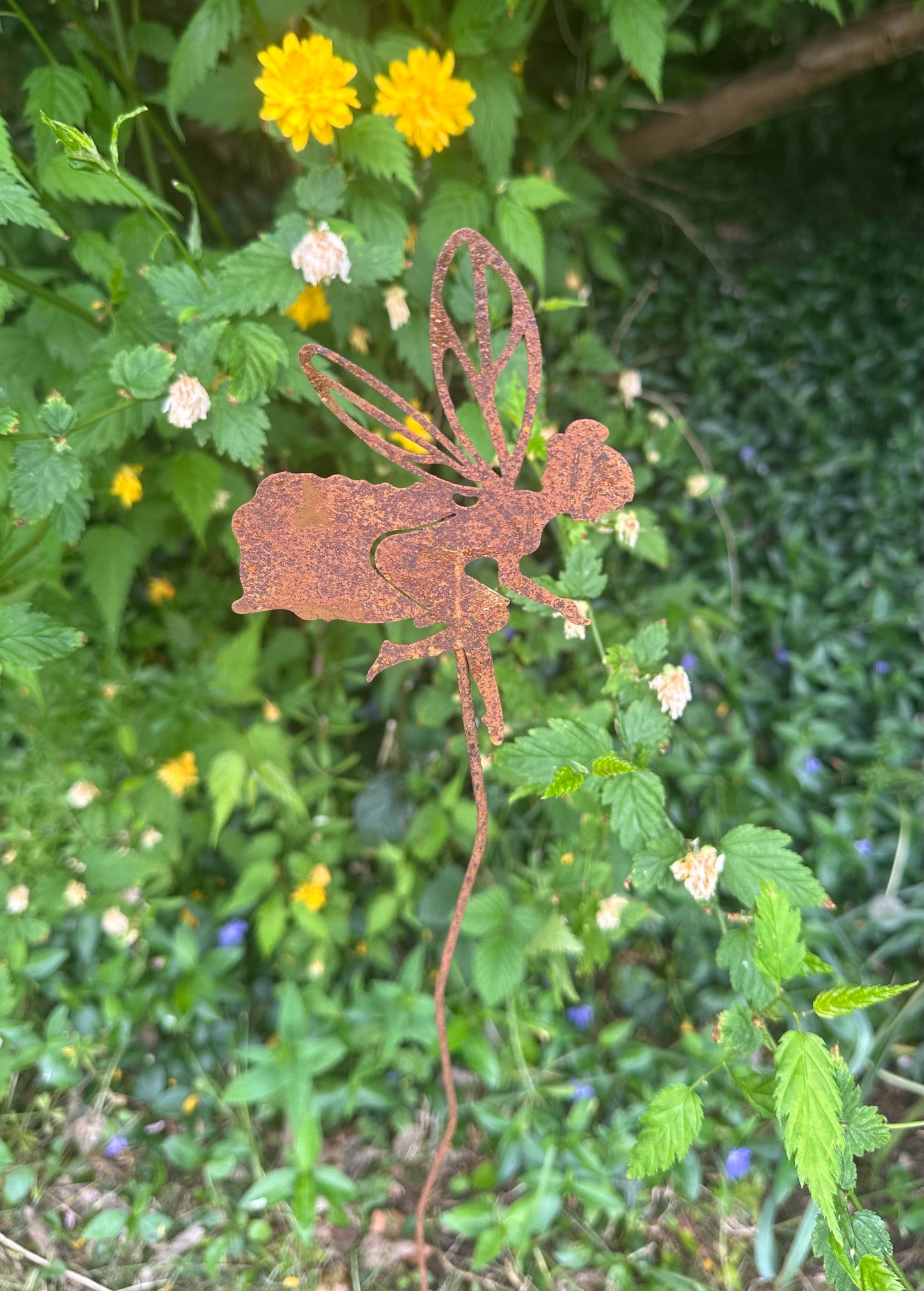 fairy pixie garden stake decoration