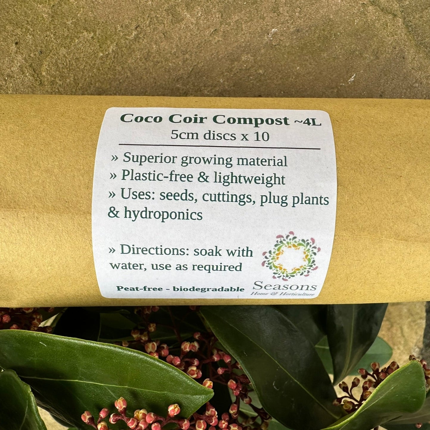 Coco Coir Compost Disks Pack