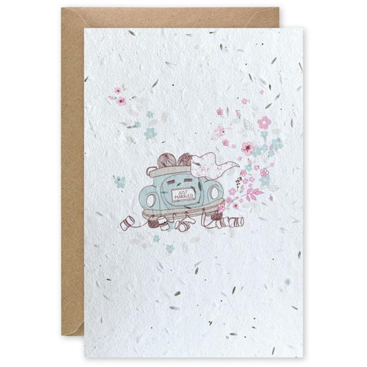 just married card