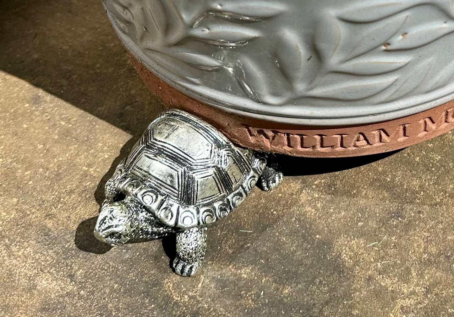 Adorable Tortoise Plant Pot Feet Trio