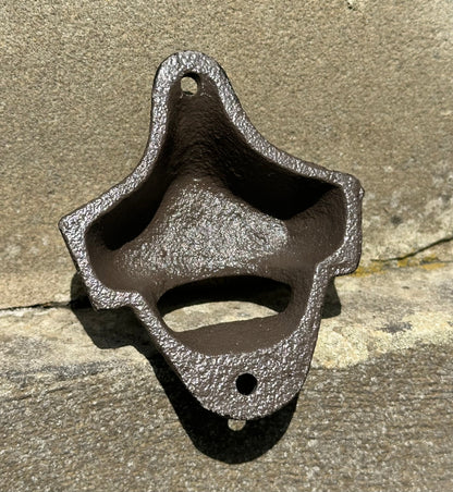 ‘Open Here’ Cast Iron Bottle Opener Sign