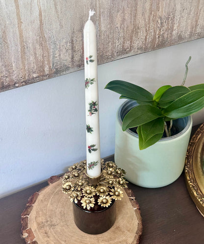 Intricate Pillar Candle Holders