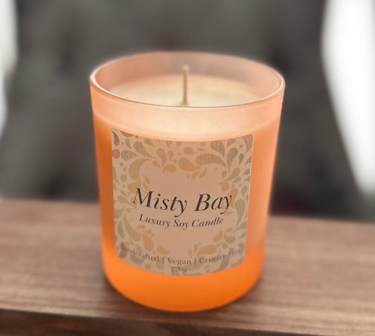 Misty Bay Scented Soy Candle