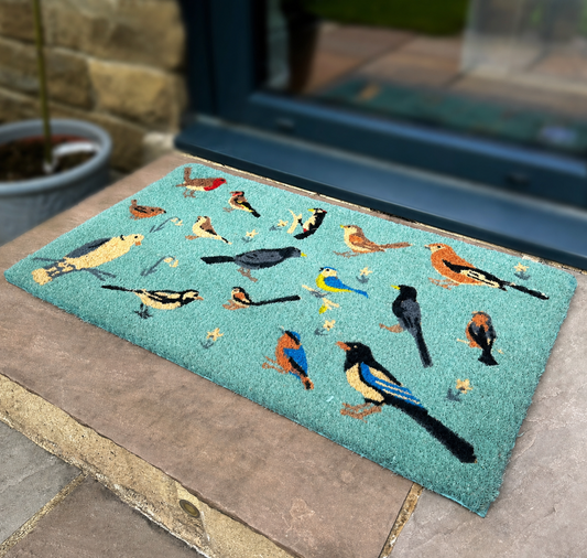 Rustic Bird Doormat