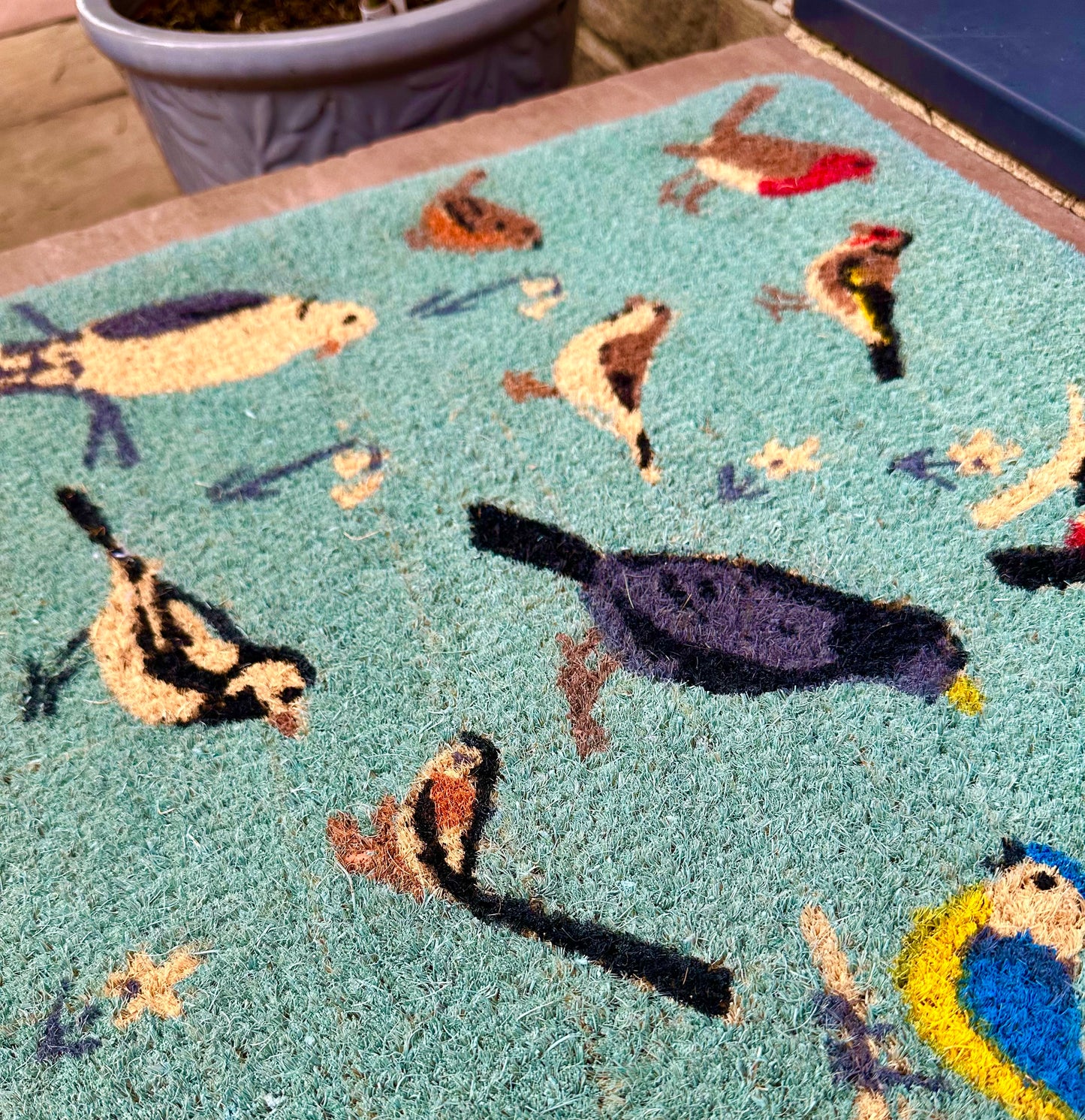 Rustic Bird Doormat