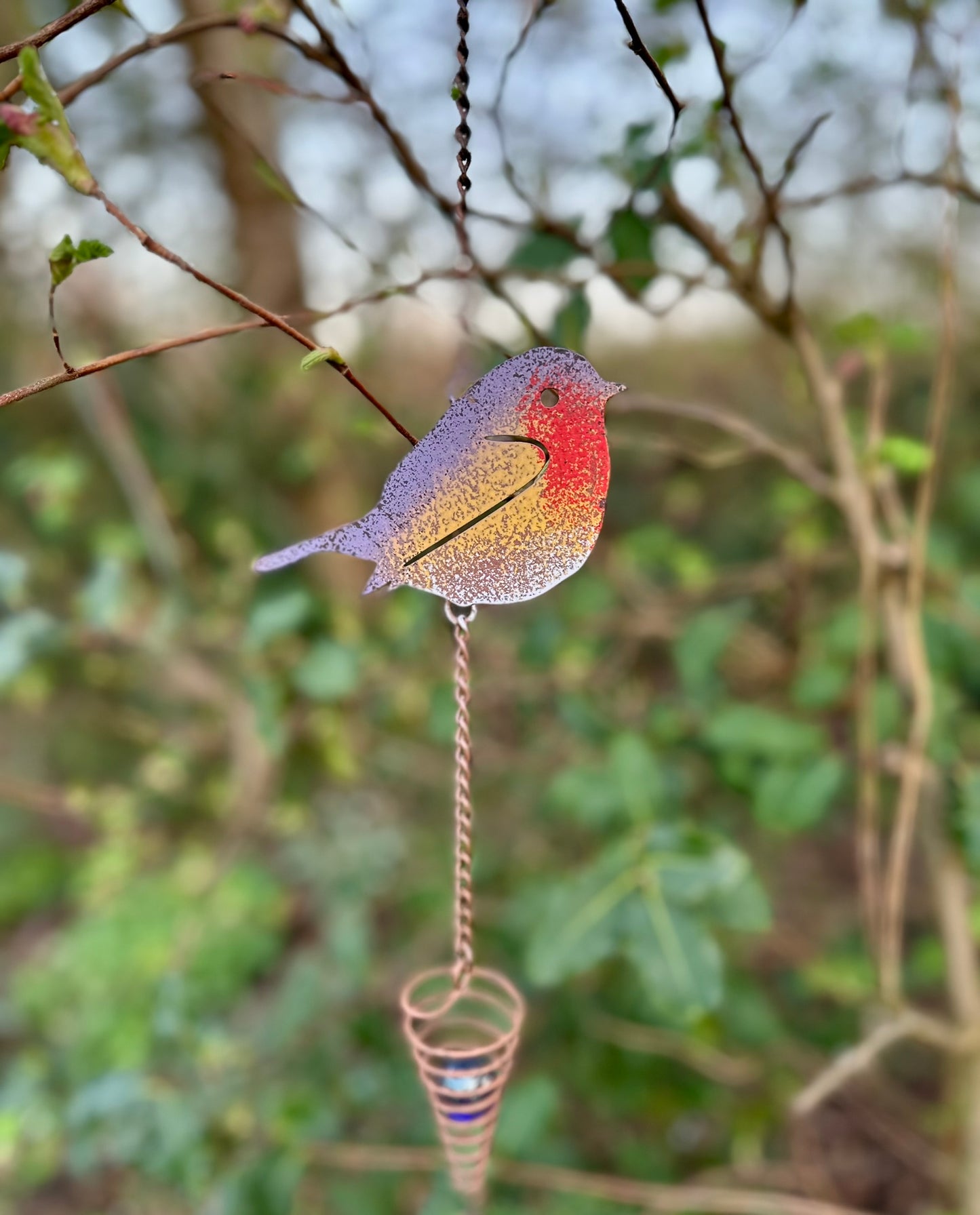Hanging Robin Garden Decoration