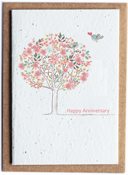 'Happy Anniversary' Wildflower Card | Plant Me!