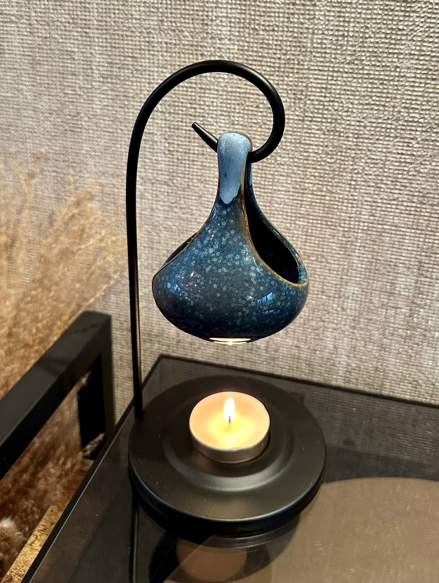 blue wax melt burner