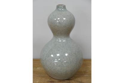 Blue Grey Ceramic Vase