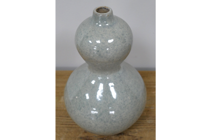 Blue Grey Ceramic Vase