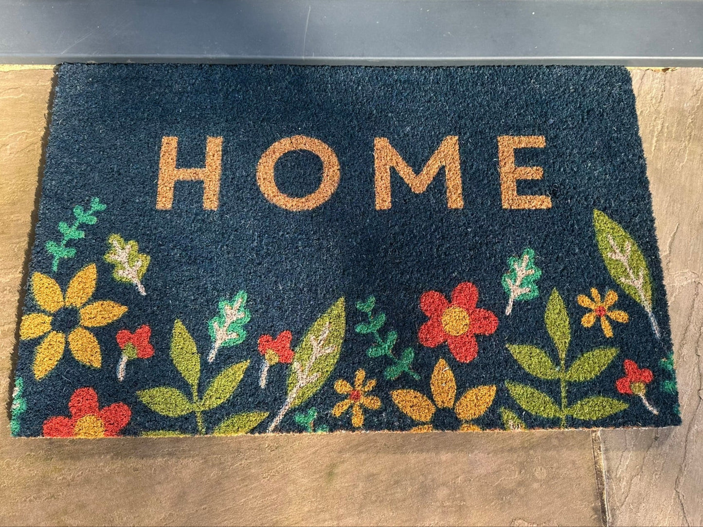 the doormat in natural light 