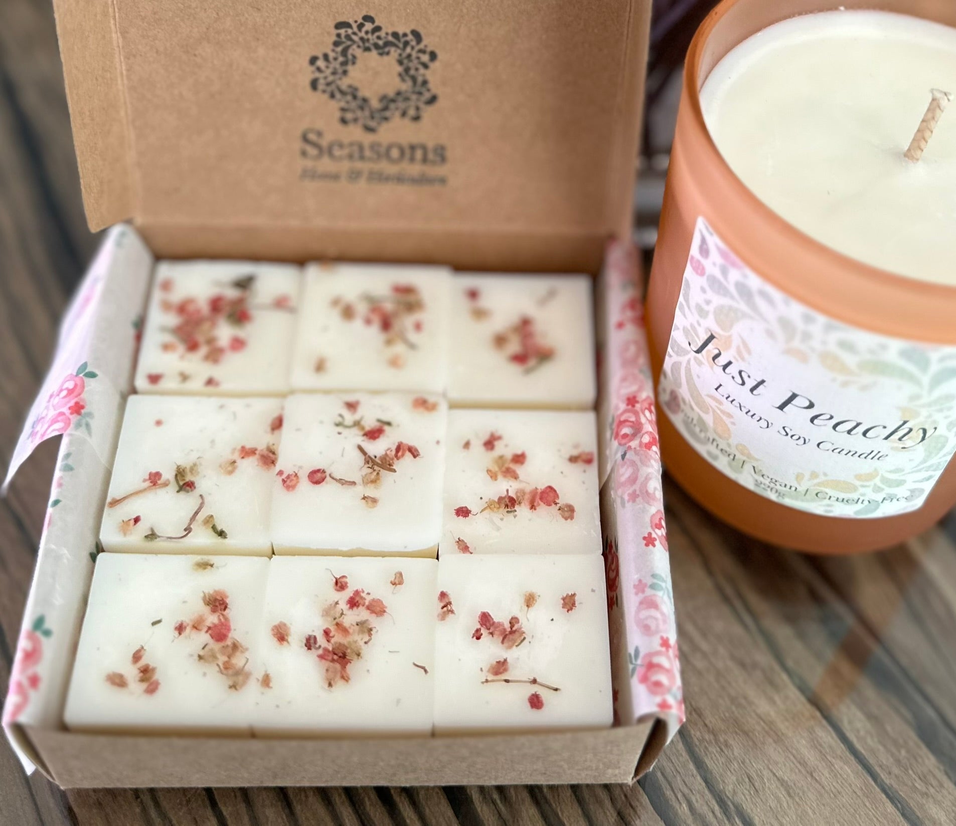 just peachy wax melts