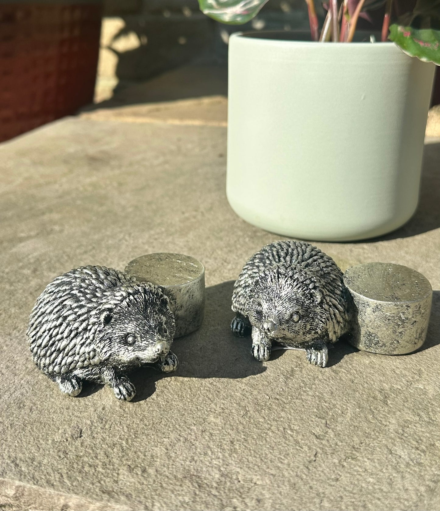 hedgehog plant pot feet set of three 3 