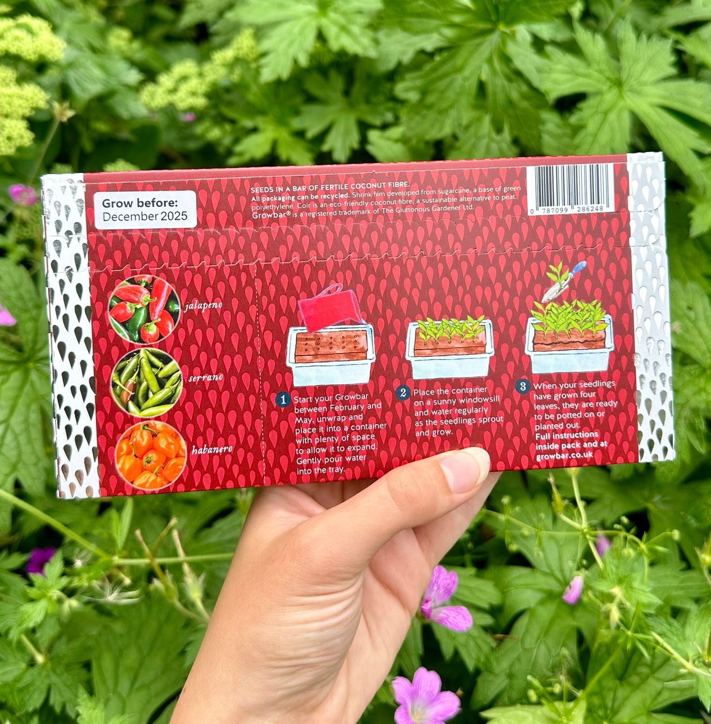 red hot chilli growbar instructions