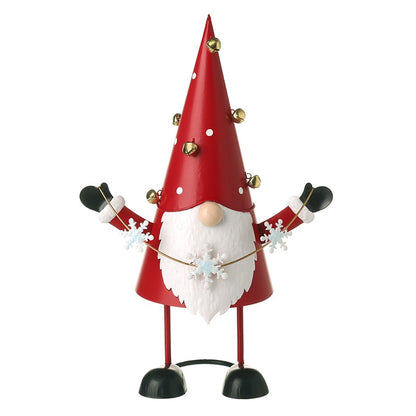 Wobbly Christmas Gonk Metal Decoration